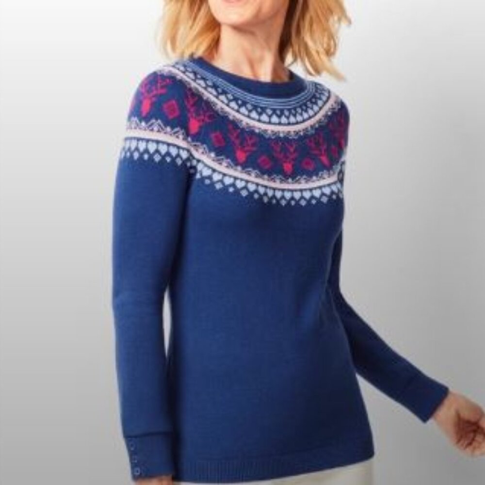 Fair Isle Sweater Icelandinc - Picture 2 of 8